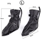 Leather Foot Restraint Boots - Lockable BDSM Bondage Gear M/L