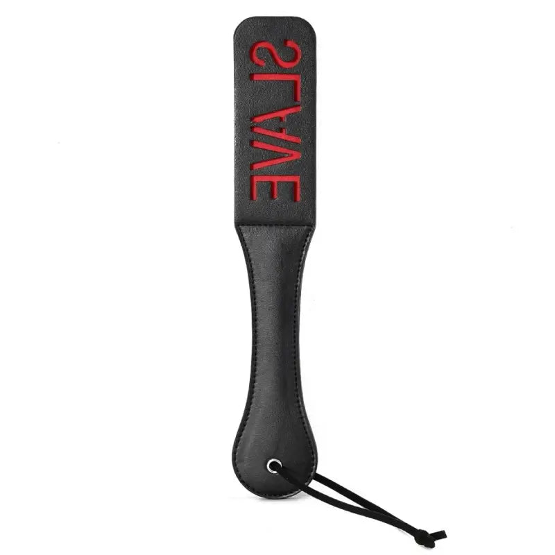 Leather BDSM Paddle - Double-Layer Spanking Toy