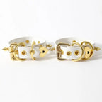 Premium Adjustable Bondage Cuff Set with Heart Accents for Secure Play