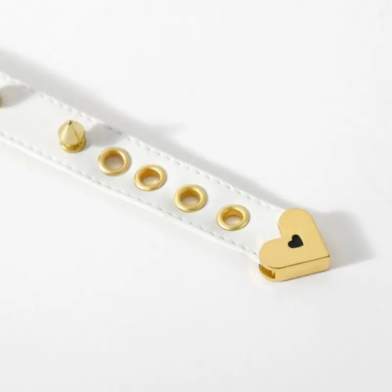 Premium Adjustable Bondage Cuff Set with Heart Accents for Secure Play
