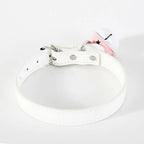 Leather BDSM Collar with Bell - Adjustable Bondage Restraint