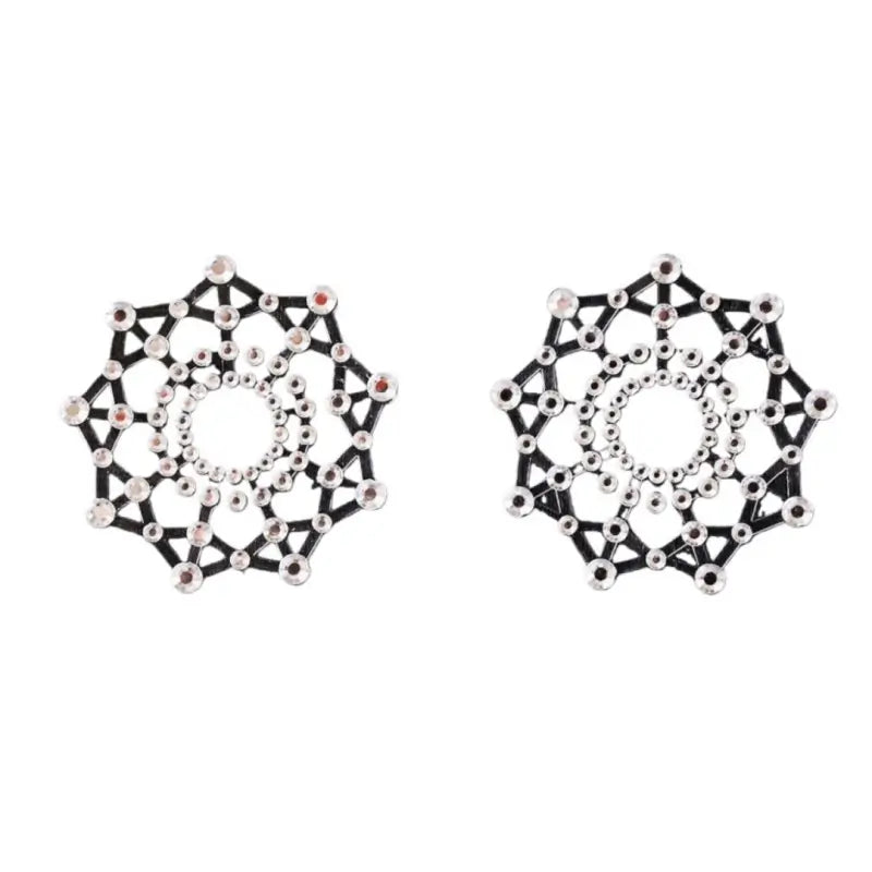 Clear Rhinestone Nipple Pasties - Crystal Nipple Covers