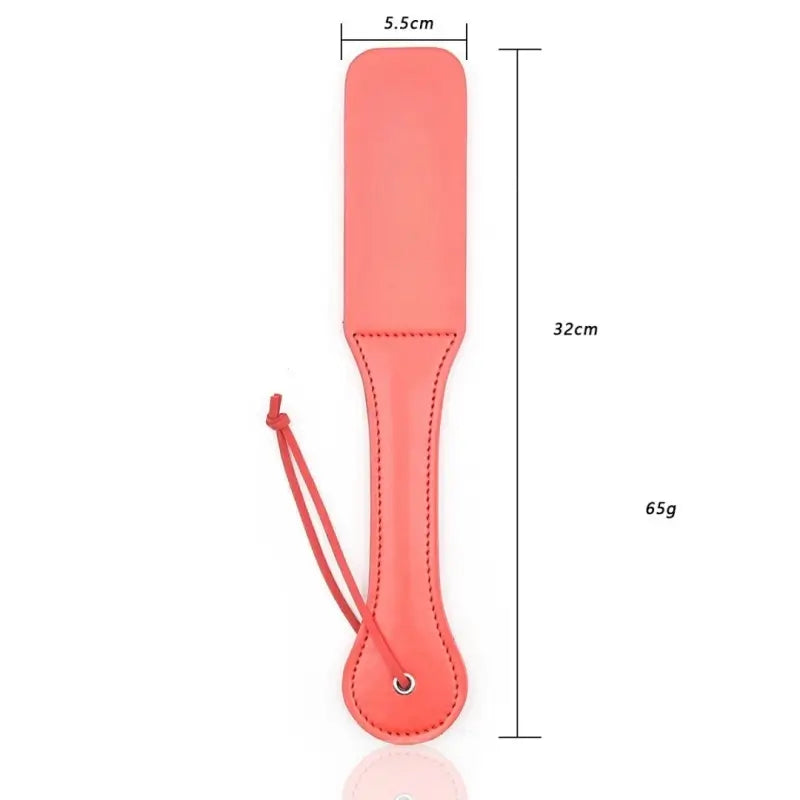 Leather BDSM Paddle - Double-Layer Spanking Toy