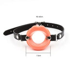 Silicone Lips Open-Mouth Gag