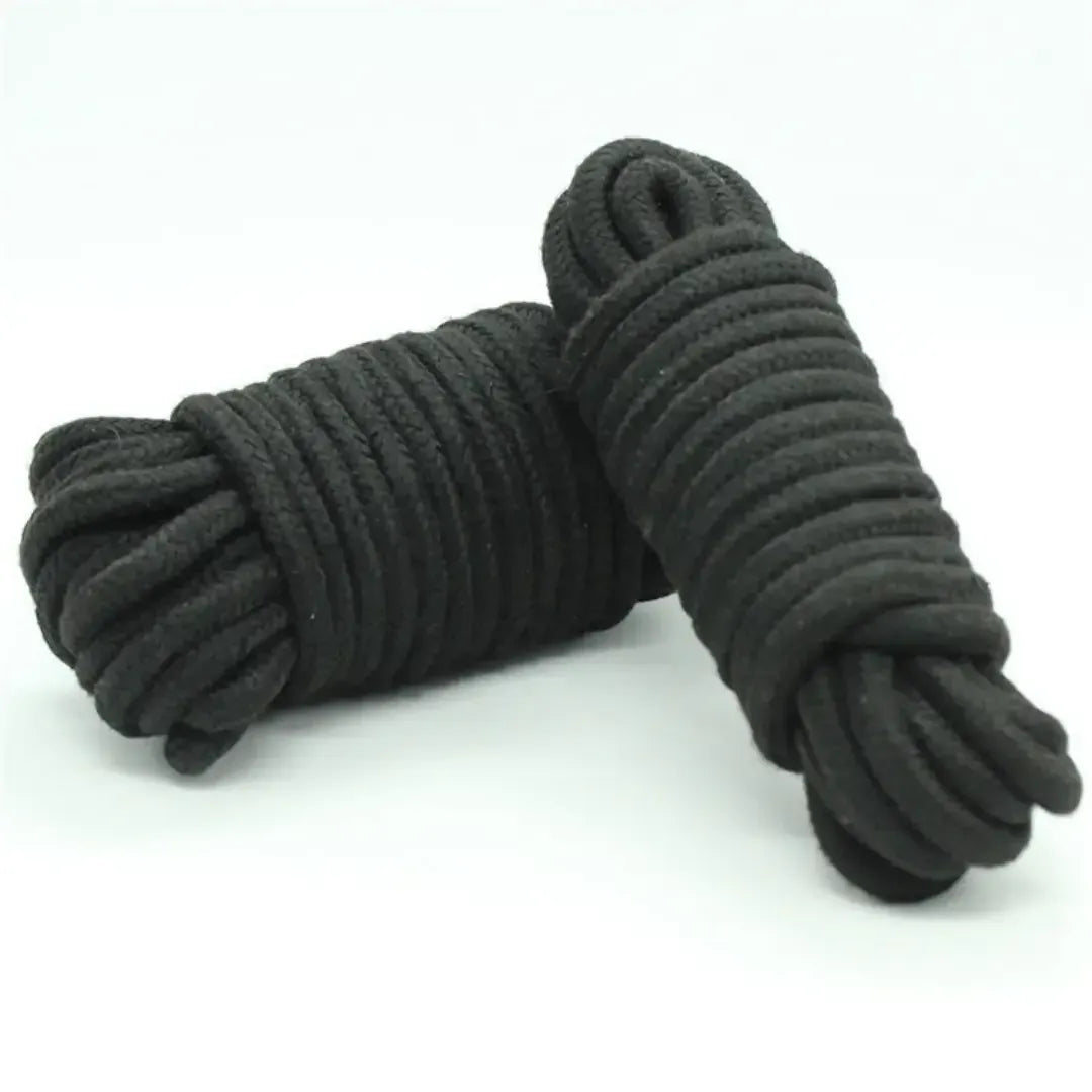 Domini Toy Black 10 Meter Bondage Rope Kit for Couples, Soft & Safe for Beginners