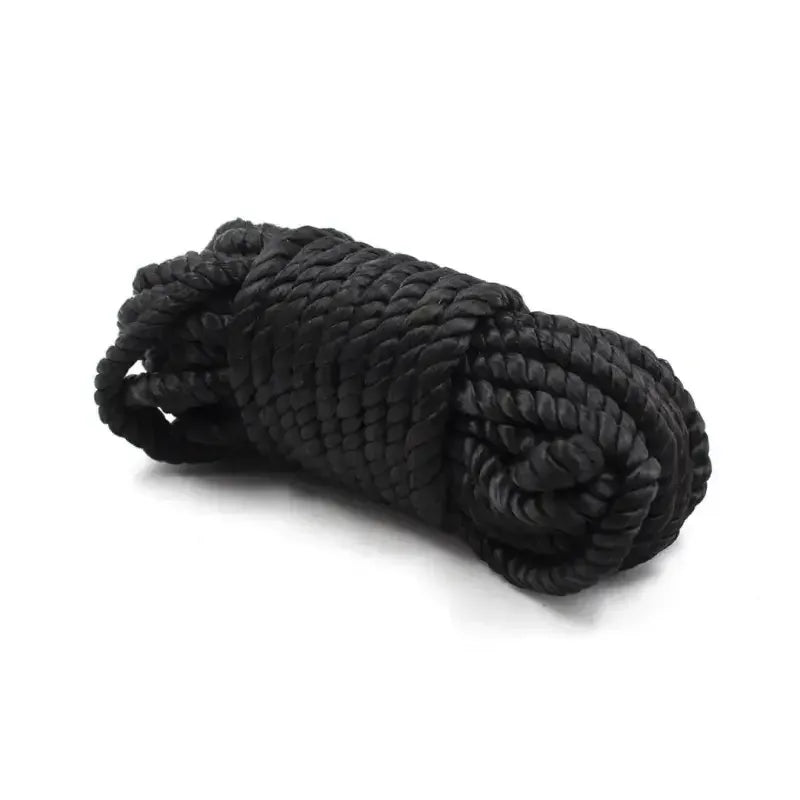 Domini Toy Black 10m Silky Bondage Rope for Shibari, Couples Play & Crafts