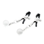 Domini Toy Crystal Glass Bead Nipple Clamps