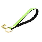 Domini Toy Glow-in-the-Dark BDSM Collar Leash Set with Gold Chain