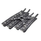 Domini Toy Hogtie Kit – Adjustable Faux‑Fur Lined Restraints for Couples