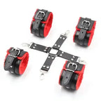 Domini Toy Hogtie Kit – Adjustable Faux‑Fur Lined Restraints for Couples