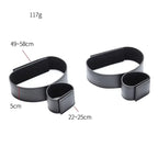 Domini Toy Locking Hogtie Cuff Set – Adjustable Rigid Cuffs for Wrists & Thighs