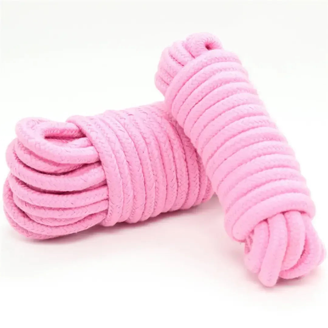 Domini Toy Pink 10 Meter Bondage Rope Kit for Couples, Soft & Safe for Beginners