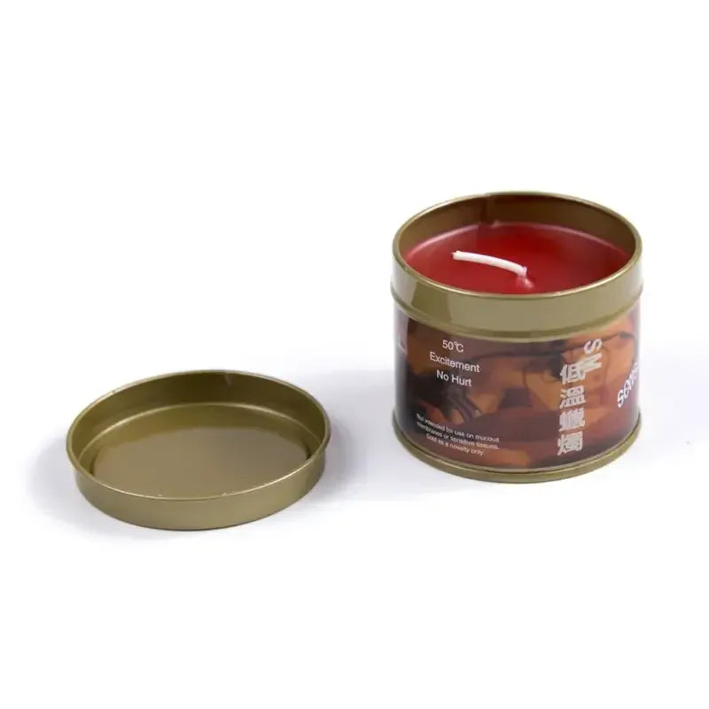 Domini Toy Red Sensual Hot Wax — Low Temperature BDSM Candle