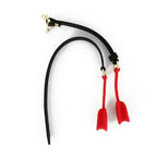 Domini Toy Silicone Open-Mouth Gag — Adjustable Tongue Spreader for BDSM Roleplay