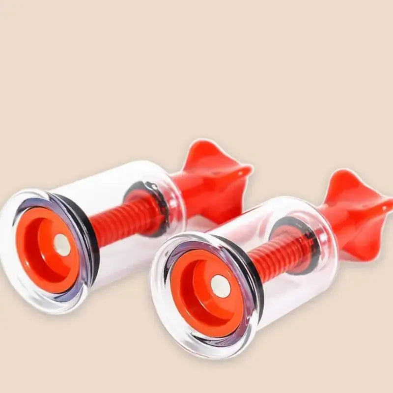 Dominitoy Adjustable Nipple Suckers Set — Clear Suction Cups