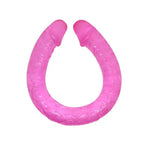Dominitoy Bendable Double‑Ended Dildo — 18" Flexible TPR, Waterproof & Discreet