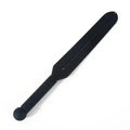 Dominitoy Black 100% Silicone Split-Head Paddle– Flexible BDSM Impact Toy