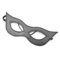 Dominitoy Black Blindfold Mask for Couples — Soft Leather, Adjustable Fit, BDSM Toy