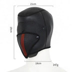 Dominitoy Black Dominitoy Premium K9 Puppy Play Hood - Breathable Neoprene Fetish Mask for Adults