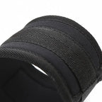 Dominitoy Black Hogtie Kit — Adjustable Padded Collar & Cuffs Set for Comfortable Bondage