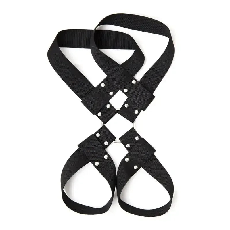 Dominitoy Black Nylon Wrist & Ankle Bindings Hogtie Kit