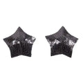 Dominitoy Black Reversible Sequin Star Pasties