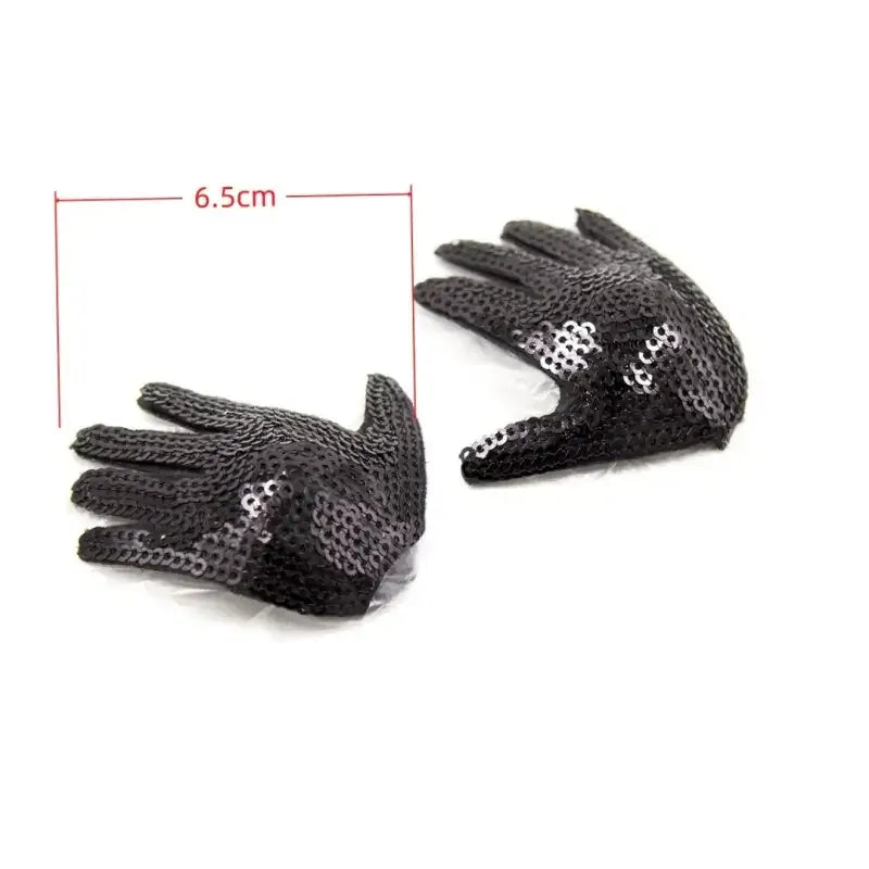 Dominitoy Black Sequin Hand-Shaped Nipple Pasties – Sparkly BDSM Body Jewelry for Adults