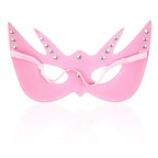 Dominitoy Blindfold Mask – Leather Look, Studded Eye Mask for Couples