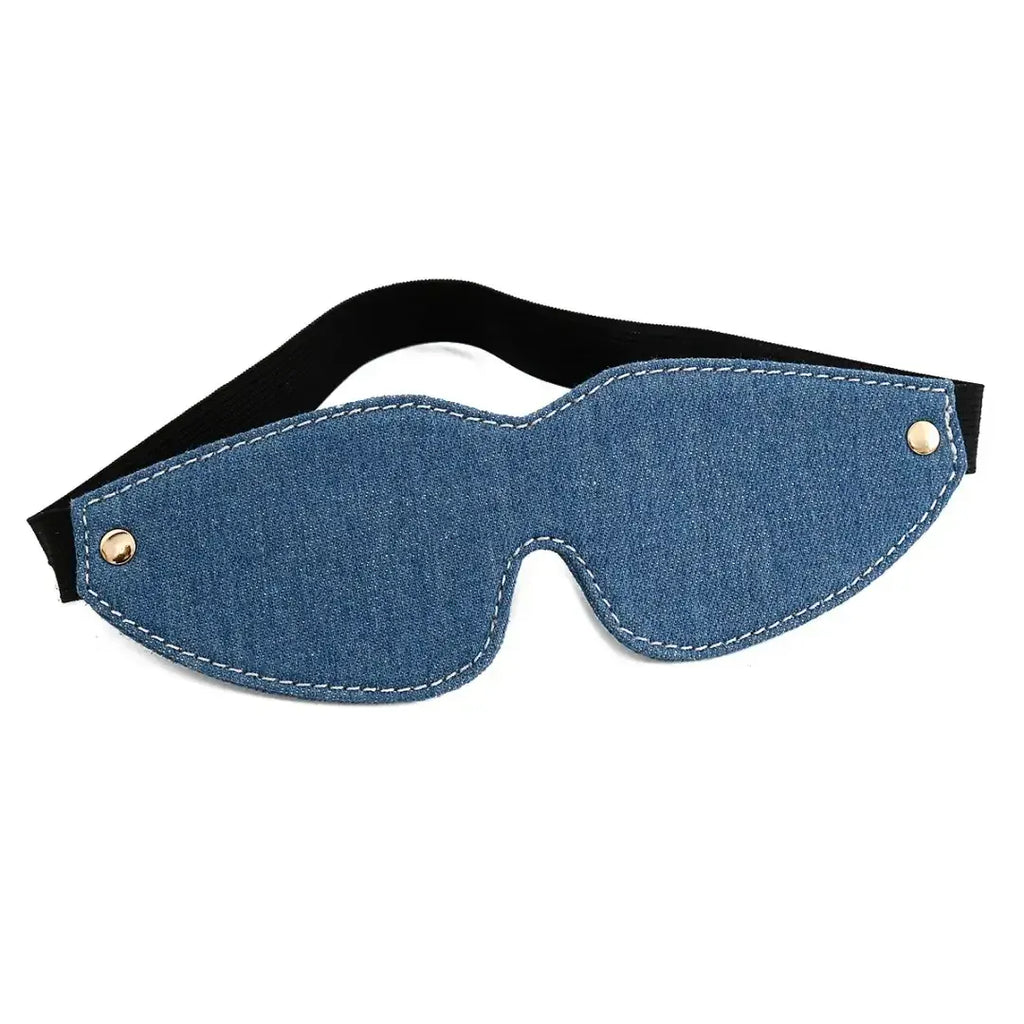 Dominitoy Blue Denim Blue 6-Piece BDSM Kit