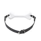 Dominitoy Bone Gag for Puppy Play - Adjustable BDSM Mouth Gag