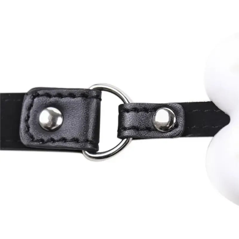 Dominitoy Bone Gag for Puppy Play - Adjustable BDSM Mouth Gag