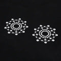Dominitoy Clear Clear Rhinestone Nipple Pasties - Crystal Nipple Covers