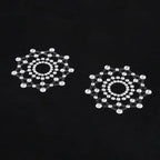 Dominitoy Clear Clear Rhinestone Nipple Pasties - Crystal Nipple Covers