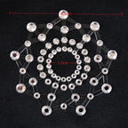 Dominitoy Clear Rhinestone Nipple Pasties - Crystal Nipple Covers