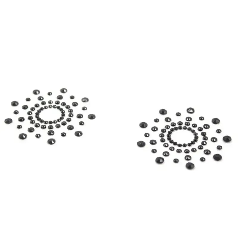 Dominitoy Clear Rhinestone Nipple Pasties - Crystal Nipple Covers