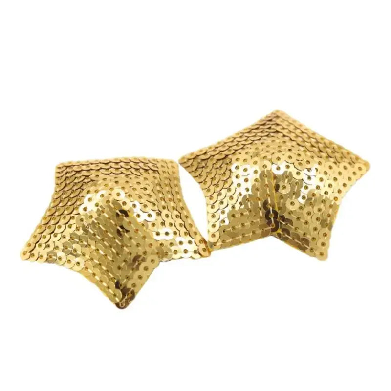 Dominitoy Gold Reversible Sequin Star Pasties