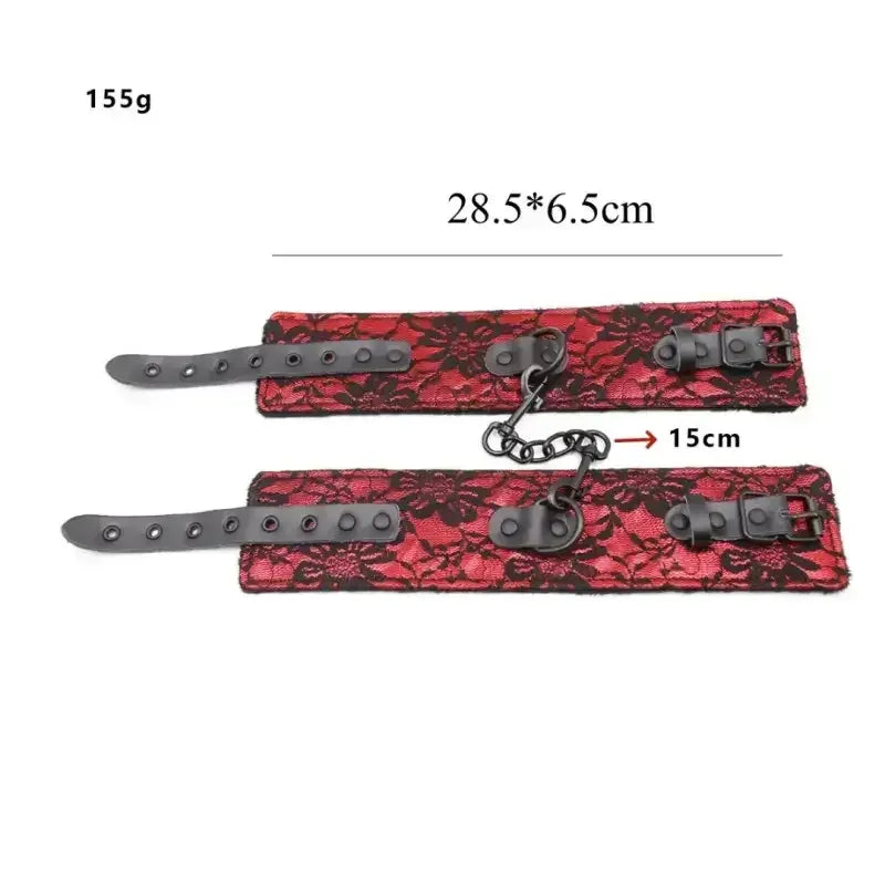 Dominitoy Lace BDSM Restraint Set – Luxury Bondage Kit for Couples