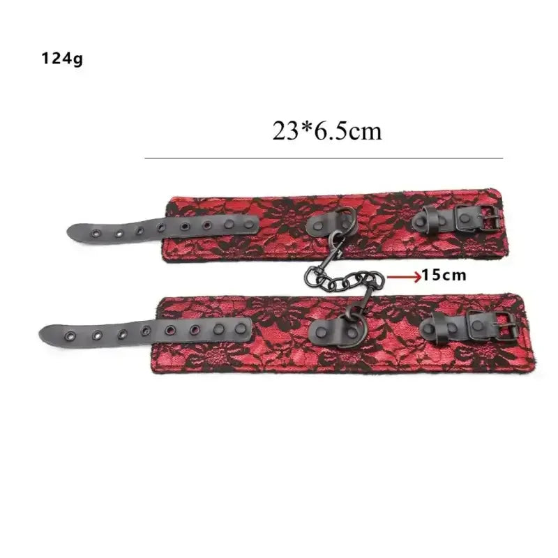 Dominitoy Lace BDSM Restraint Set – Luxury Bondage Kit for Couples