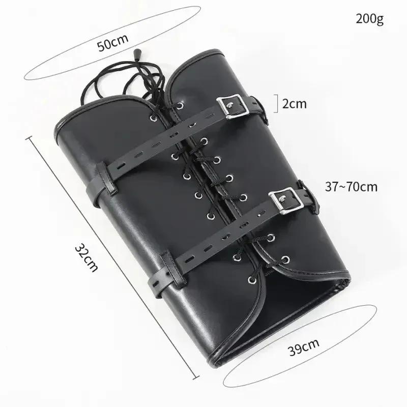 Dominitoy Leather Adjustable Leg Restraints