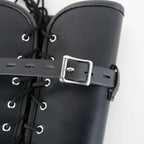 Dominitoy Leather Adjustable Leg Restraints
