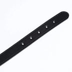Dominitoy Leather BDSM Collar with Bell - Adjustable Bondage Restraint