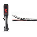 Dominitoy Love Leather BDSM Paddle - Double-Layer Spanking Toy