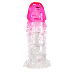 Dominitoy Penis Sleeve — Ribbed TPR Extension, Adds Girth & Discreet Shipping