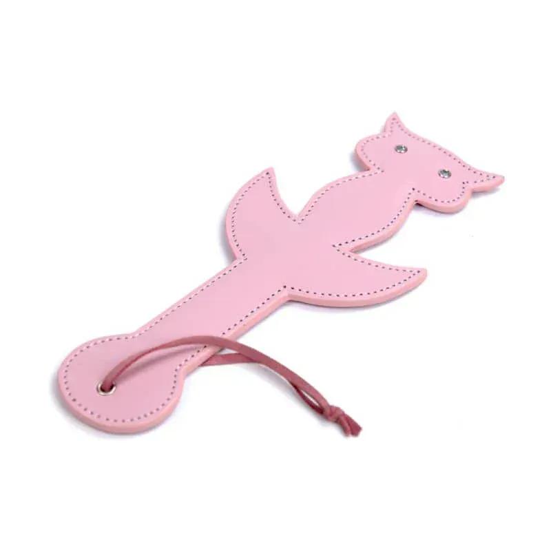Dominitoy Pink Pink Cat Leather Paddle