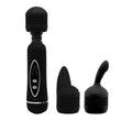 Dominitoy Power Wand Massager — 12 Modes, Silicone Head, Flexible Neck