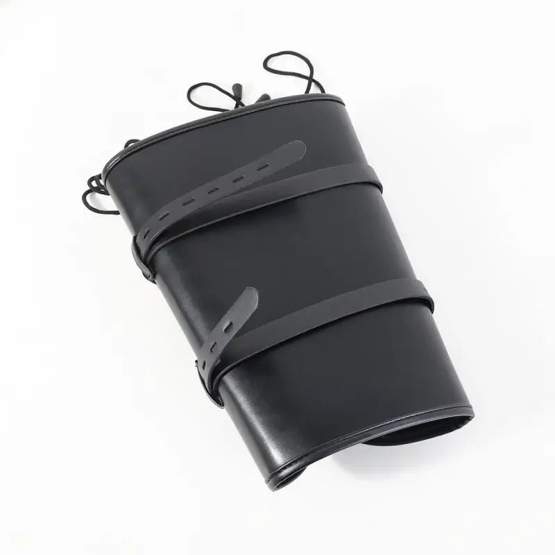 Dominitoy PU Leather Leg Restraint Binder - Padded Calf Bondage Straps