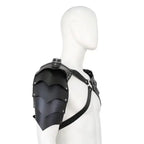 Dominitoy PU Leather Shoulder Armor X Chest Harness