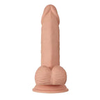 Dominitoy Realistic Dildo 7.6" (194mm) – Soft TPR, Suction Base, Waterproof
