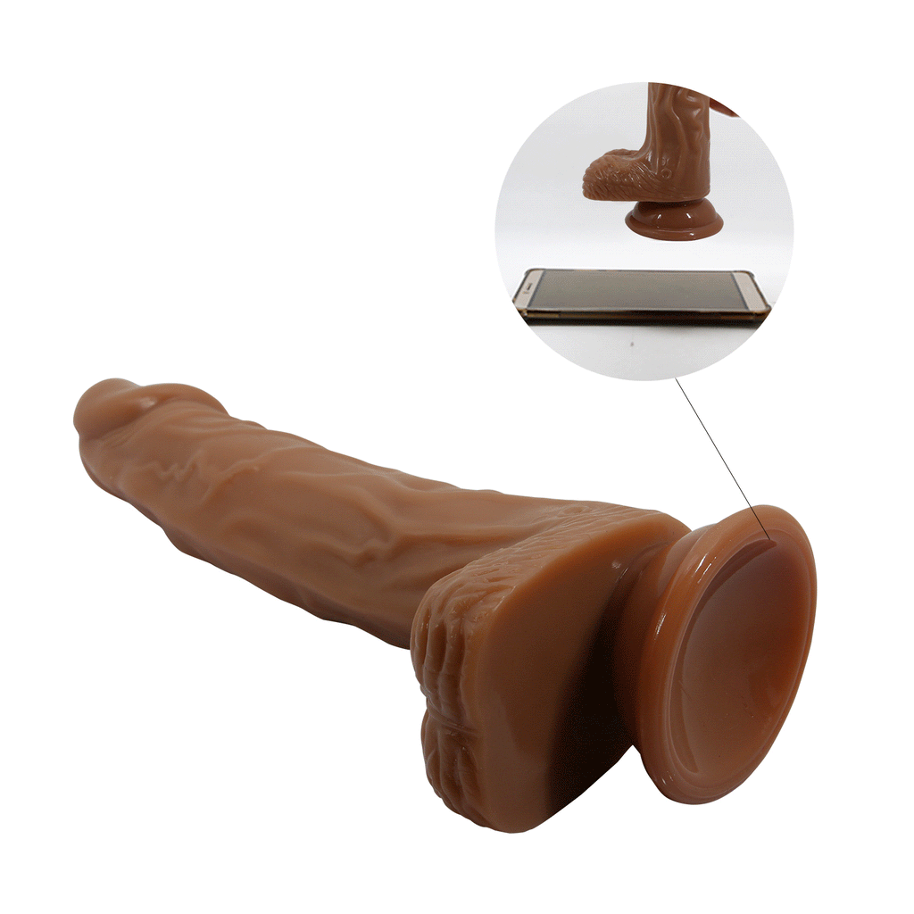 Dominitoy Remote Thrusting & Rotating Realistic Dildo — USB Rechargeable