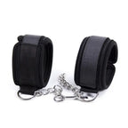 Dominitoy Soft Padded Handcuffs with Metal Chain – Adjustable BDSM Restraints